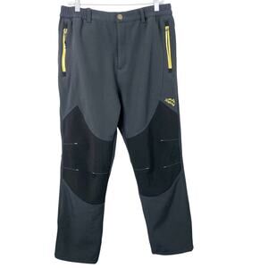 Singbring Men's Fleece Lined Outdoor Work Hiking Pants Size Large